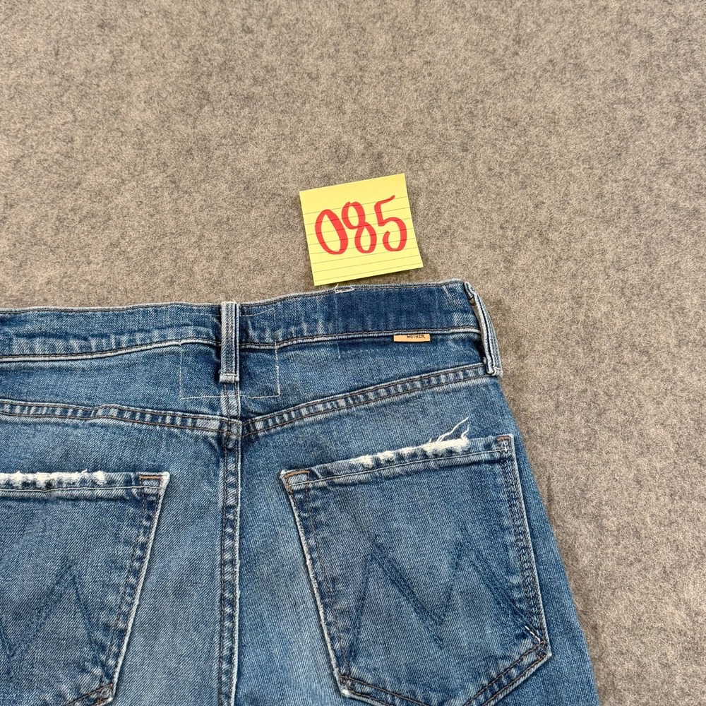 MOTHER Boot Cut Jeans in Medium Blue Wash - Picture 10 of 10